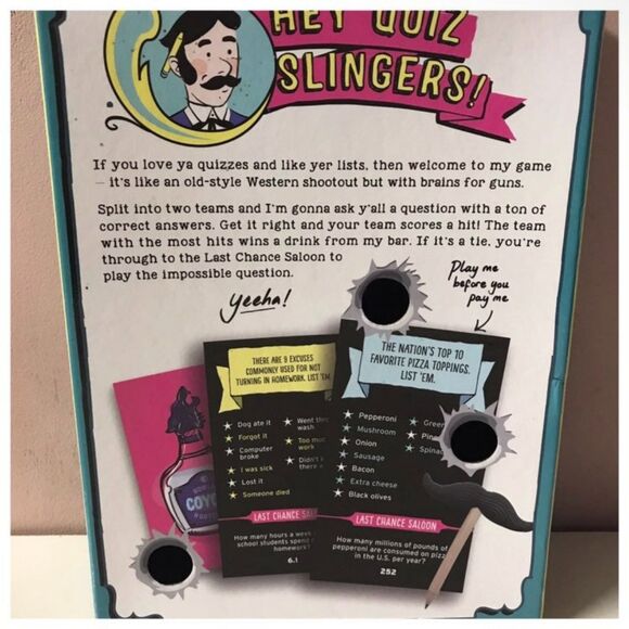 Mr. Lister's Quiz Shootout Game New Open-Box - Picture 2 of 5